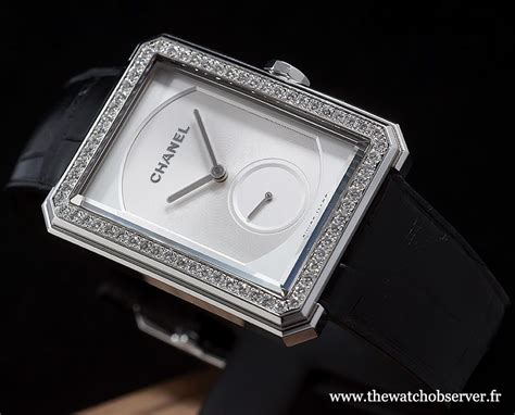 montre boy chanel|collection montre chanel femme.